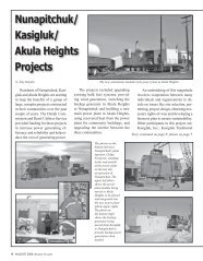 Kasigluk Nunap projects - Alaska Village Electric Cooperative