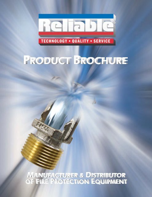 Full Line 061411_Full line Brochure - Reliable Automatic Sprinkler Co.