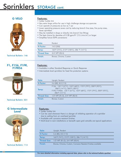 Full Line 061411_Full line Brochure - Reliable Automatic Sprinkler Co.