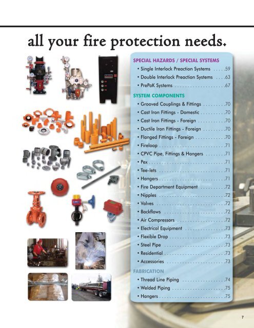 Full Line 061411_Full line Brochure - Reliable Automatic Sprinkler Co.