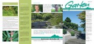 Die Gartenzeitung Herbst 2012 - Spaltenstein Gartenbau AG