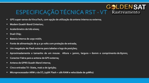 Apresentação RST e híbrido