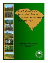 South Carolina's Statewide Forest Resource Assessment and Strategy
