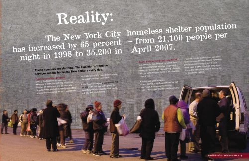 The Myths and Reality of Homeless New Yorkers