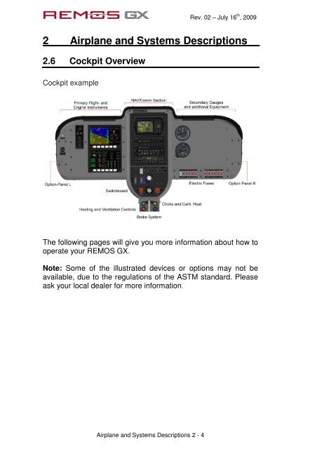 Pilot Operating Handbook - Ecoflight.ch