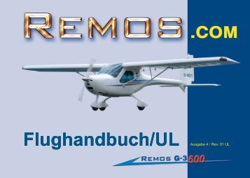 Flughandbuch REMOS G-3 /600 - Ecoflight.ch