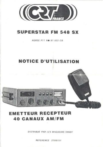 Crt Superstar FM-548 SX