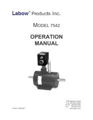 Model 7542 - Honeywell Test and Measurement Sensors
