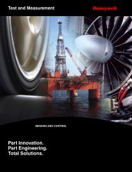 Honeywell Test and Measurement Overview Brochure