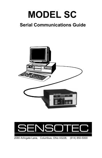 MODEL SC - Honeywell Test and Measurement Sensors