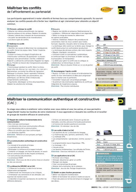 dÃ©veloppement personnel - Orsys