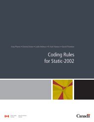 Static-2002 coding rules (2009) - Static-99