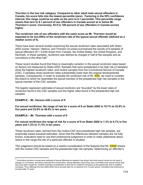 Static-2002 coding rules (2009) - Static-99