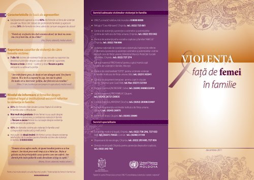 Pliant - UNDP Moldova