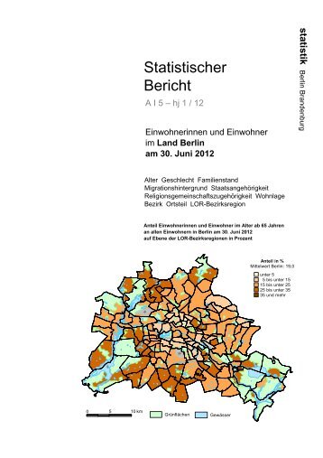 Einwohnerinnen und Einwohner im Land Berlin am 30. Juni 2012