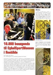 10.000 besøgende til CykelSportMessen i ... - Cykel-Motion Danmark