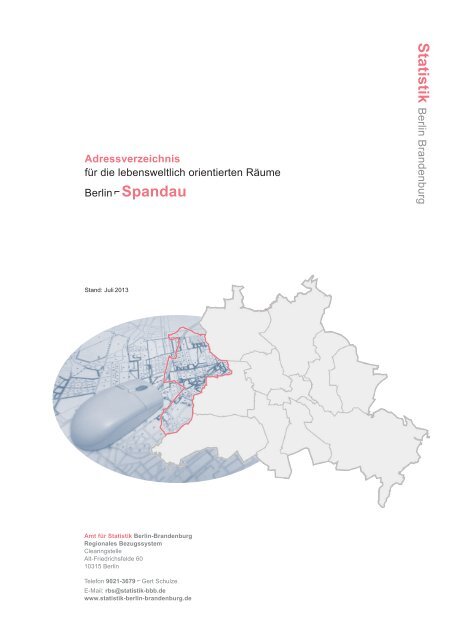 Spandau, PDF - Amt für Statistik Berlin-Brandenburg