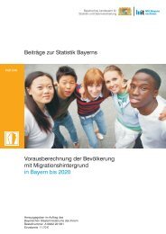 BeitrÃ¤ge zur Statistik Bayerns - Bayerisches Landesamt fÃ¼r Statistik ...