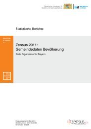 Gemeindedaten BevÃ¶lkerung Zensus 2011: - Bayerisches ...