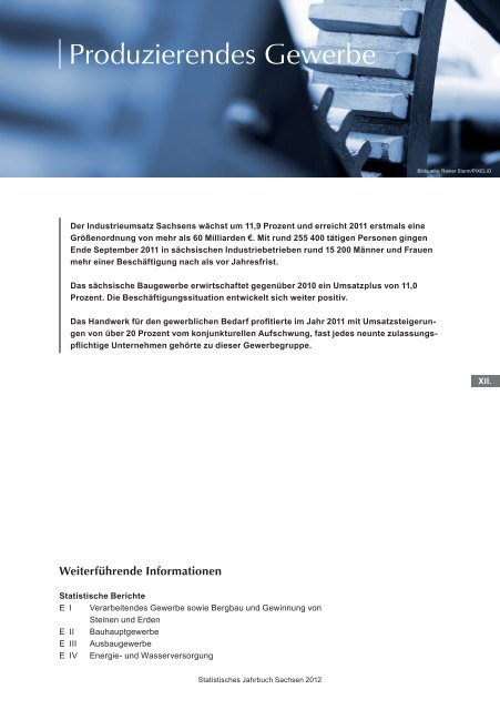 Statistisches Jahrbuch 2012 - Statistik - Freistaat Sachsen