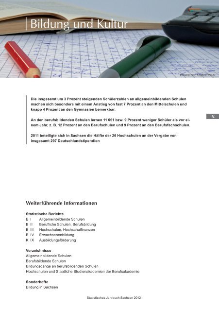 Statistisches Jahrbuch 2012 - Statistik - Freistaat Sachsen