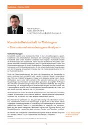 Kunststoffwirtschaft in Thüringen - Thüringer Landesamt für Statistik ...