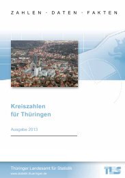 Kreiszahlen für Thüringen - Thüringer Landesamt für Statistik