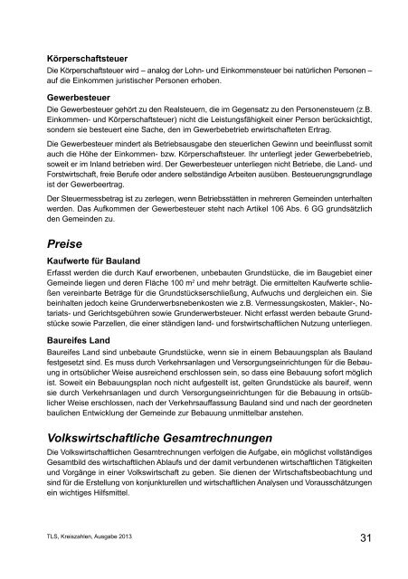 Kreiszahlen für Thüringen - Thüringer Landesamt für Statistik