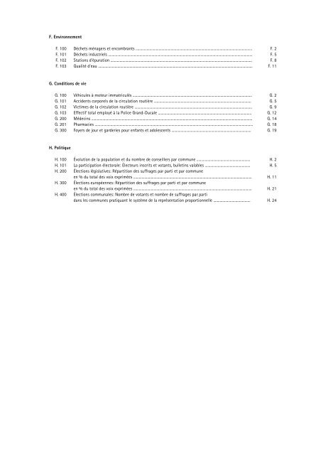 recueil de statistiques par commune 2003 - Portail des statistiques