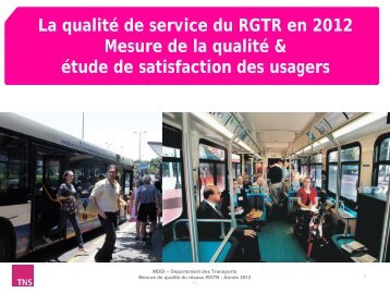 Etude qualitative et Ã©tude de satisfaction des usagers