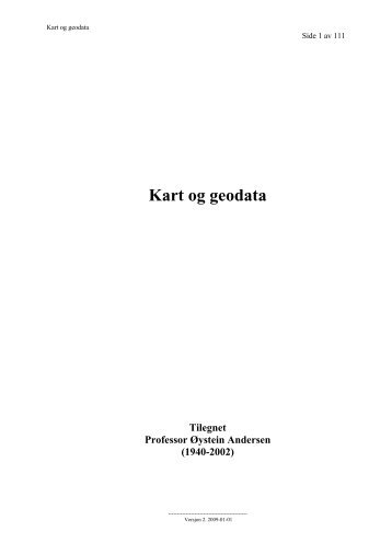 Kart og geodata - Kartverket