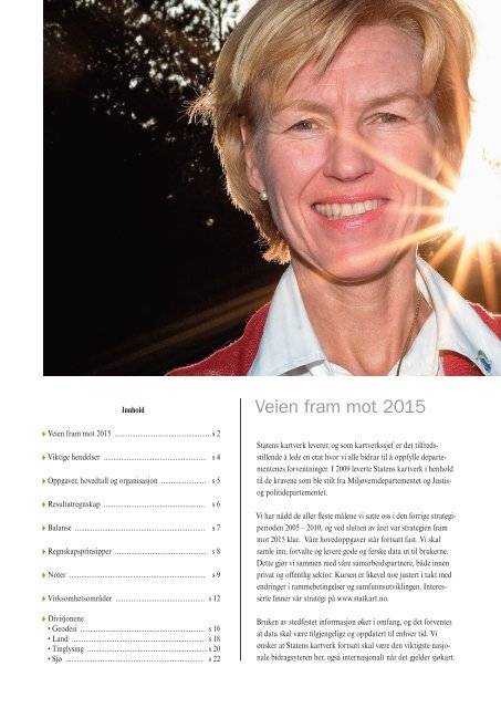 Ãrsrapport 2009 (pdf) - Kartverket