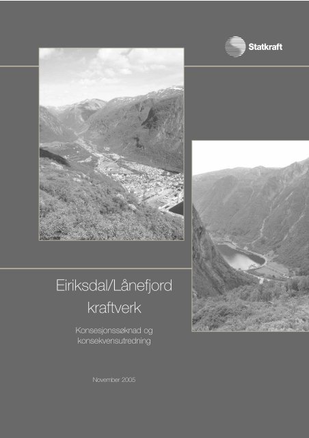 Eriksdal/Lånefjord kraftverk - Statkraft