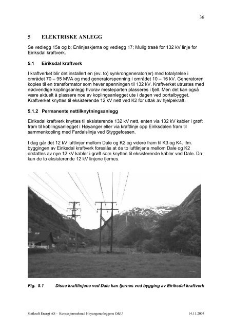 Eriksdal/Lånefjord kraftverk - Statkraft