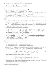 Answers to Even-Numbered Problems 3.1 3.2 3.3