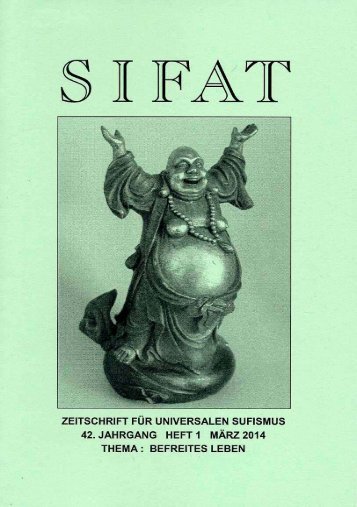 SIFAT - Zeitschrift für Universalen Sufismus - 2014 Heft 1 - März (Leseprobe)