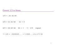 Binary/Decimal Approximation