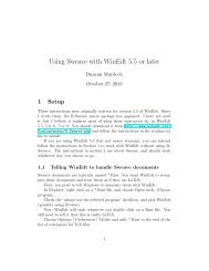 Sweave with WinEdt tutorial