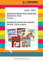 BOSNISKE/KROATISKE/SERBISKE BÃGER OG ... - Statsbiblioteket