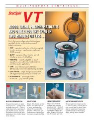 StatSpin VT Brochure - Iris Sample Processing (StatSpin)