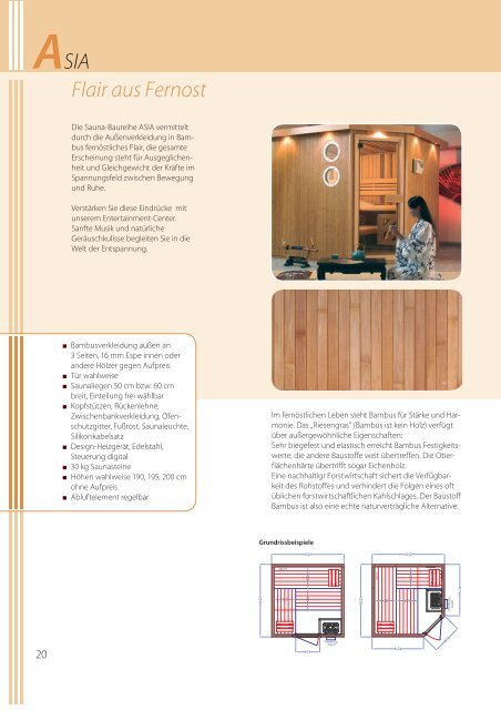 Finnleo Sauna-Katalog