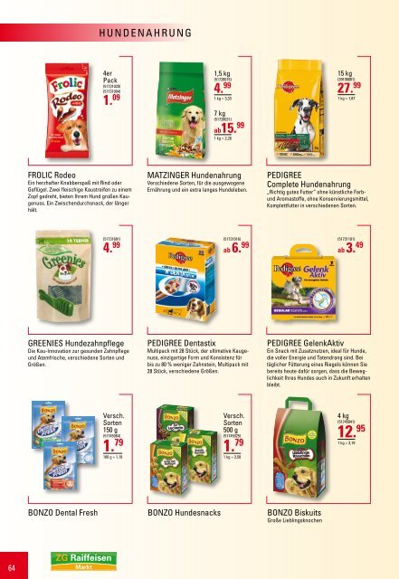 ZG Raiffeisen Markt | Katalog 2011