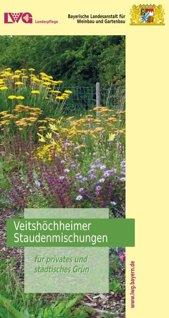 VeitshÃ¶chheimer Staudenmischungen - Bayerische Landesanstalt ...