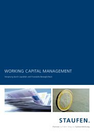 Working Capital ManageMent - Staufen