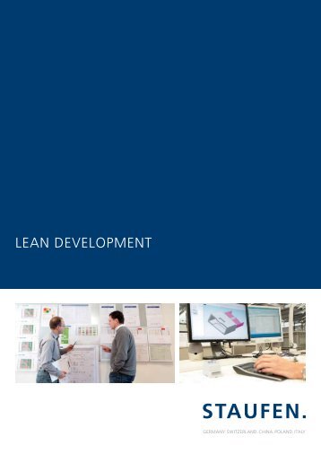 Brochure Lean Development - Staufen
