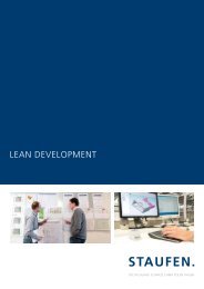 Brochure Lean Development - Staufen