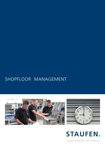Brochure Shopfloor Management - Staufen