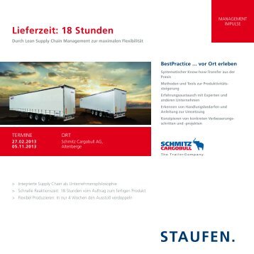 Lieferzeit: 18 Stunden - Staufen