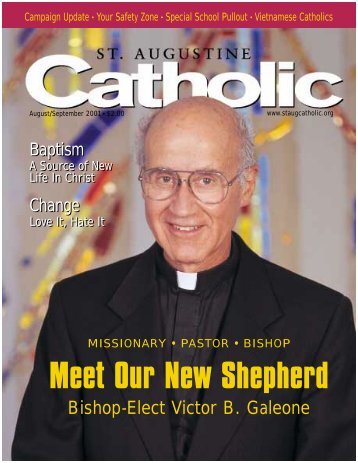 Meet Our New Shepherd - St. Augustine Catholic