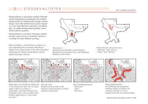 STEDSANALYSE STAVANGER SENTRUM - Stavanger kommune